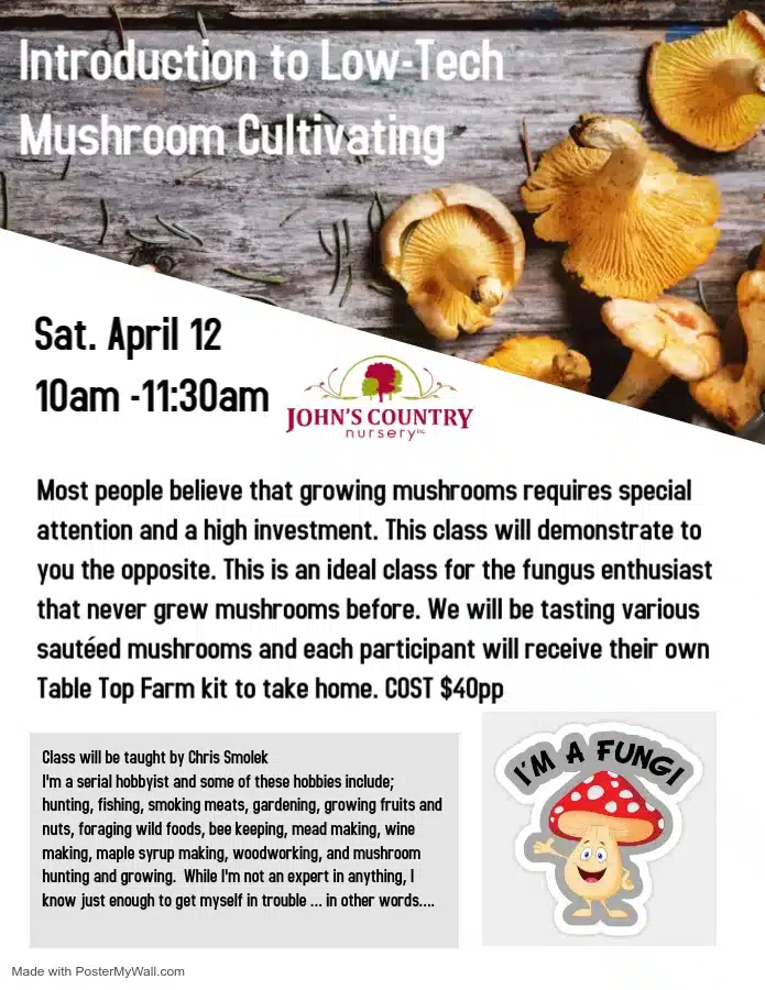 Destination Geauga Tourism | Mushroom Apr 12