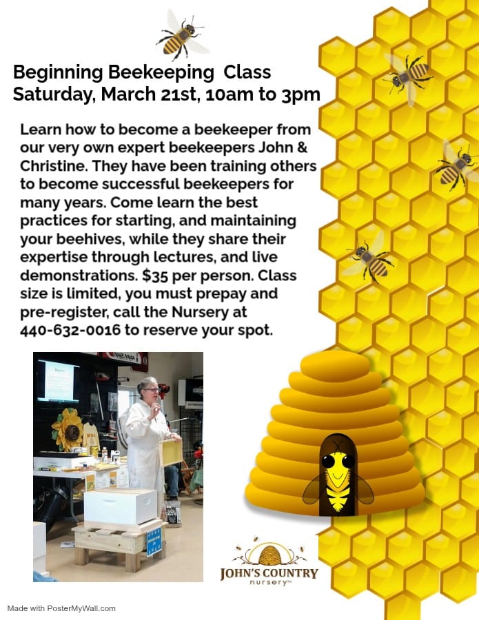 Destination Geauga Tourism | Beginning Bee Keeping Mar 21