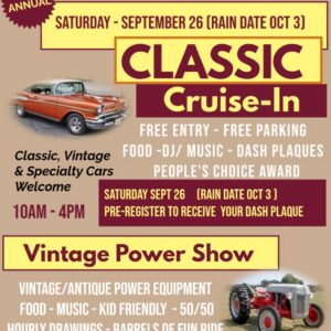 Destination Geauga Tourism | Classic Car Show Vintage Power